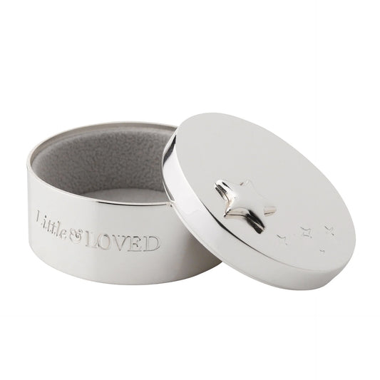Bambino Silverplated Keepsake Box