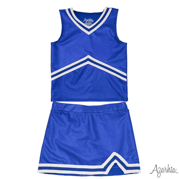Azarhia Royal Shimmer Cheer Suit
