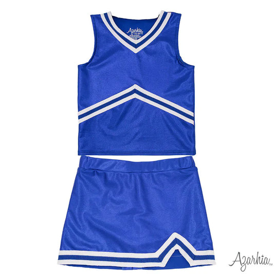 Azarhia Royal Shimmer Cheer Suit