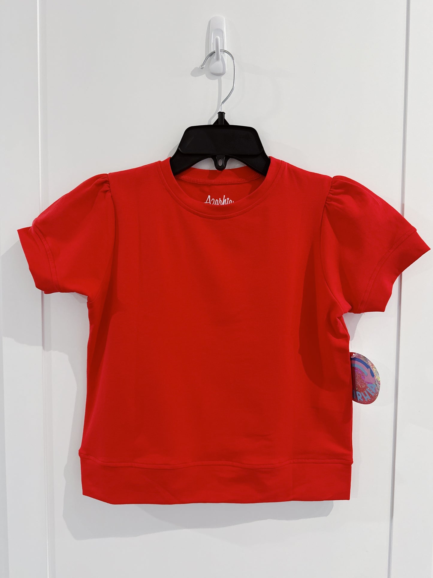 Azarhia Red S/S Holly Top
