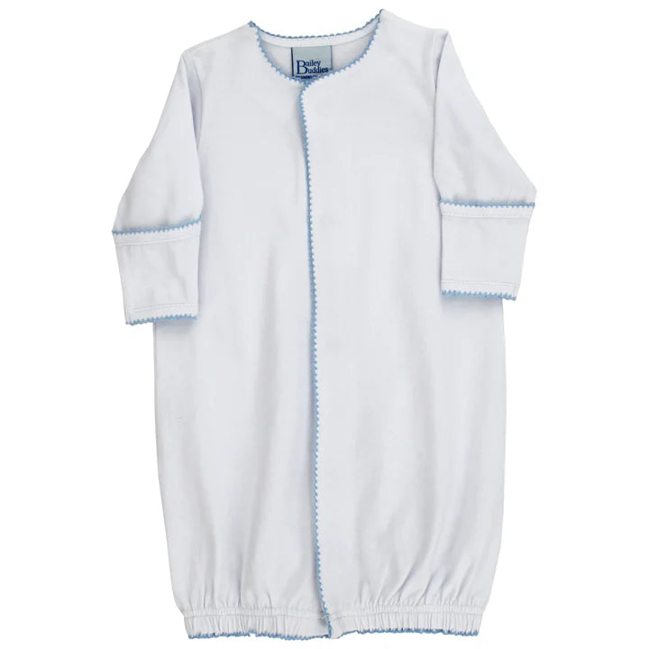Bailey Boys Blue Knit Boys Gown