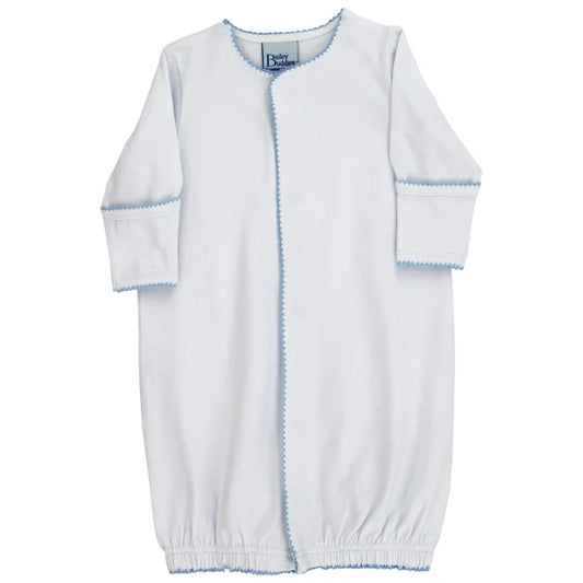 Bailey Boys Blue Knit Boys Gown