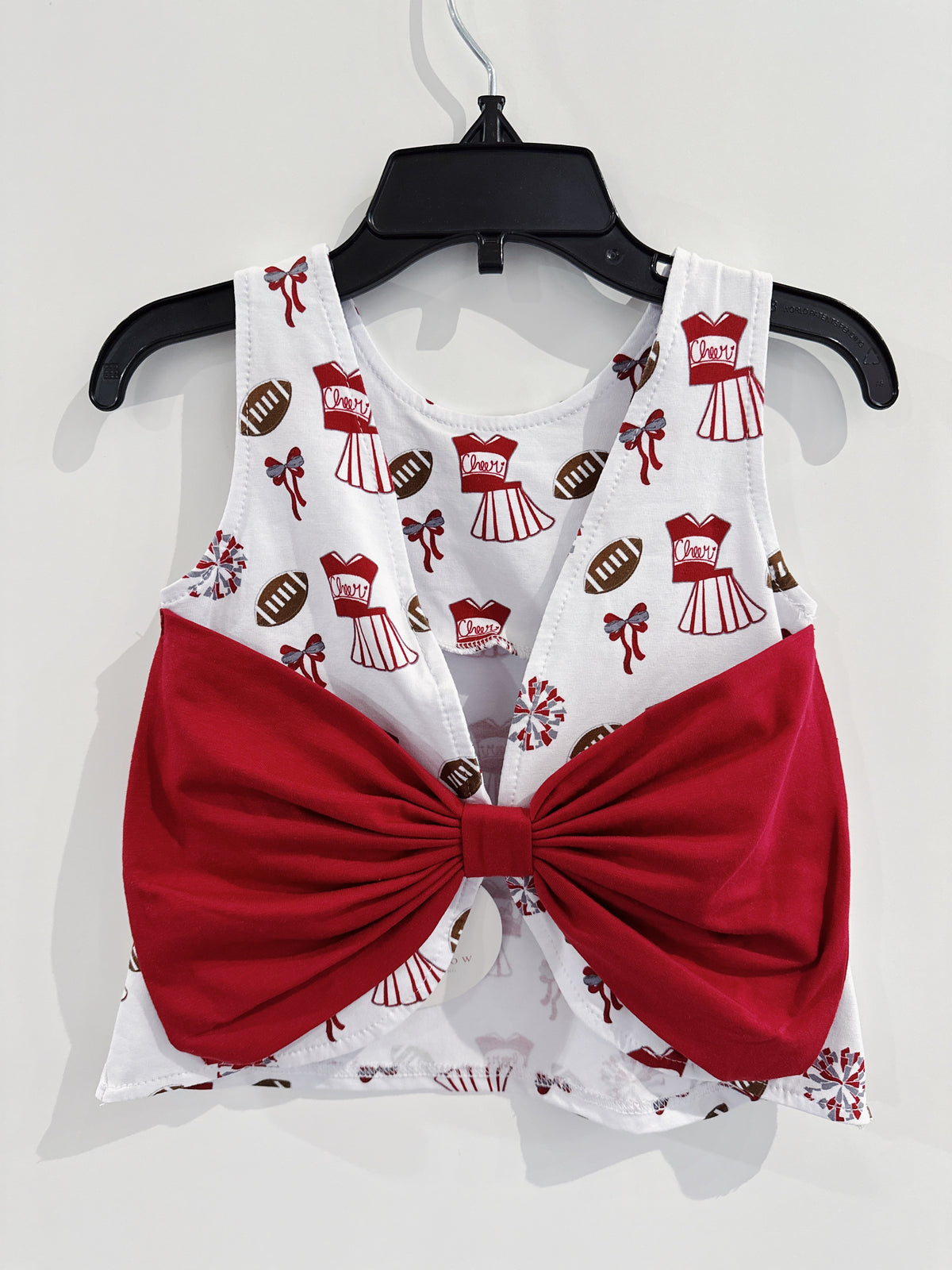Cypress Row Red Varsity Blaire Bow Back Set