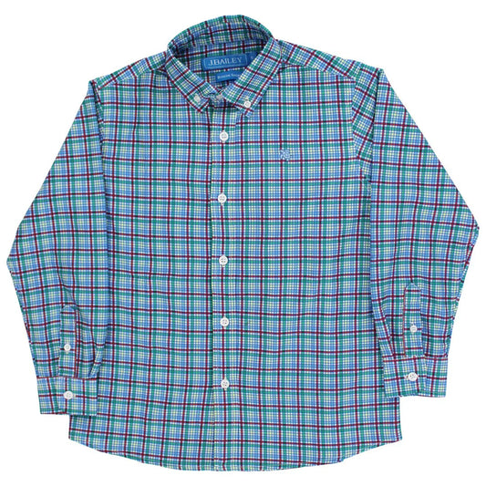 J. Bailey Cabin Plaid Performance Button Down Shirt