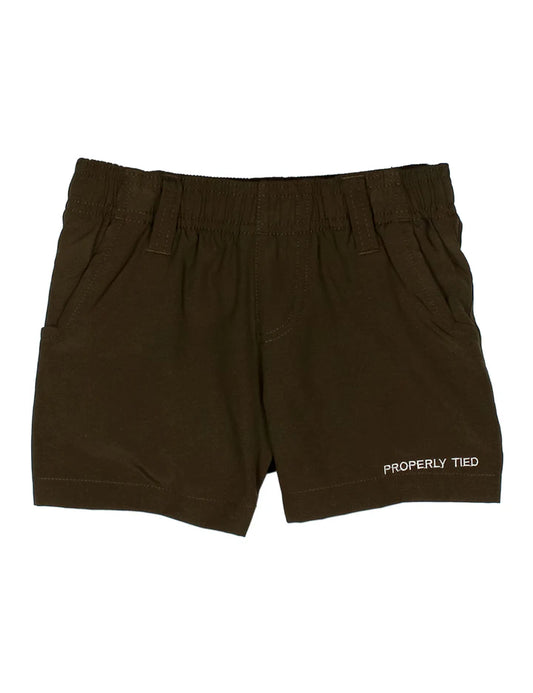 Properly Tied Olive Pintail Short