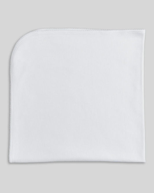 Mio Cotton White Special Knit Sky Blanket