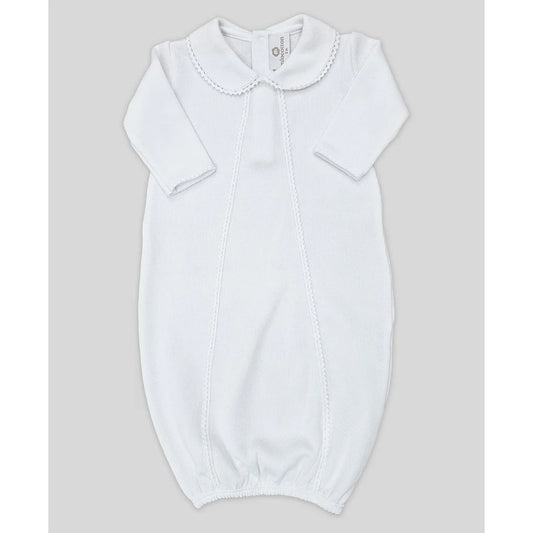 Mio Cotton White Special Knit Gown