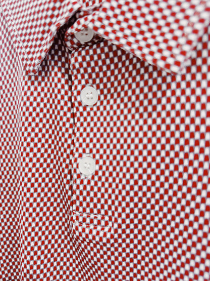 Meripex Micro Alabama Crimson/Grey Performance Polo