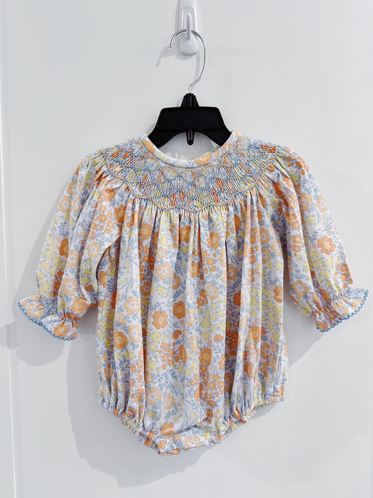 Three Sisters Autumn Breeze Smocked Bubble