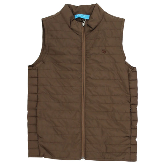 J. Bailey Chestnut Quilted Vest