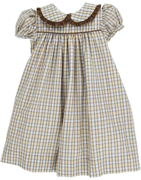 Bailey Boys Pecan Plaid Float Dress