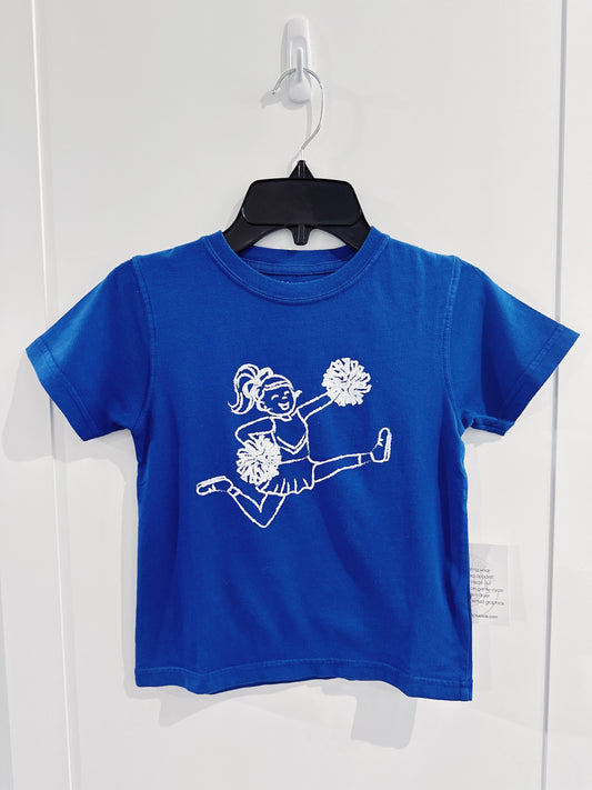Mustard & Ketchup Royal Blue Cheerleader S/S Tee