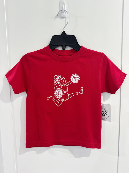 Mustard & Ketchup Crimson Cheerleader S/S Tee