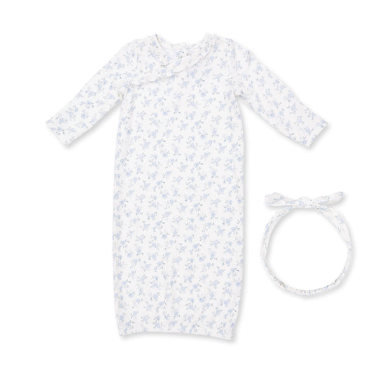 Angel Dear Rose Briar Kimono Gown & Headband
