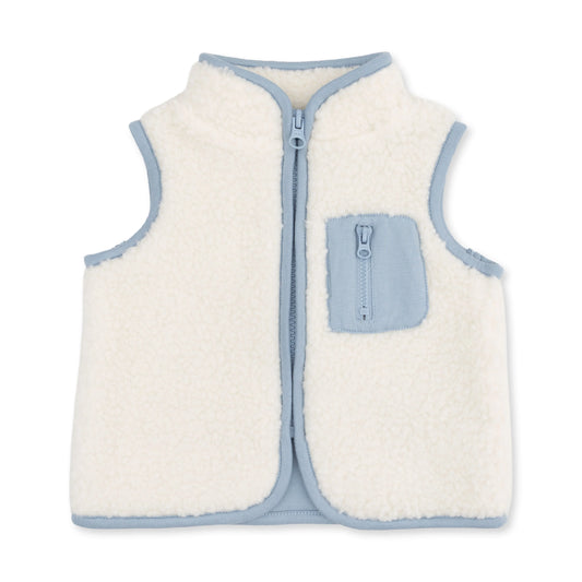 Angel Dear Sherpa Zip Vest