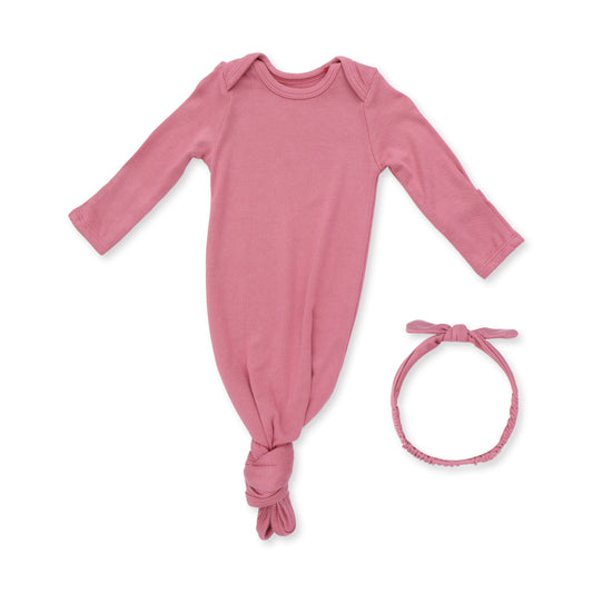 Angel Dear Baroque Rose Knotted Gown & Headband