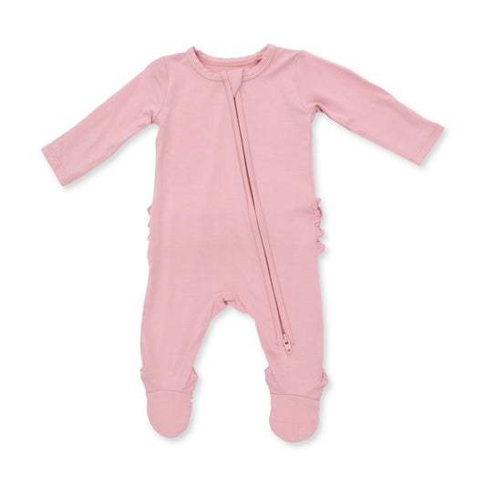 Angel Dear Mellow Rose 2 Way Zipper Footie