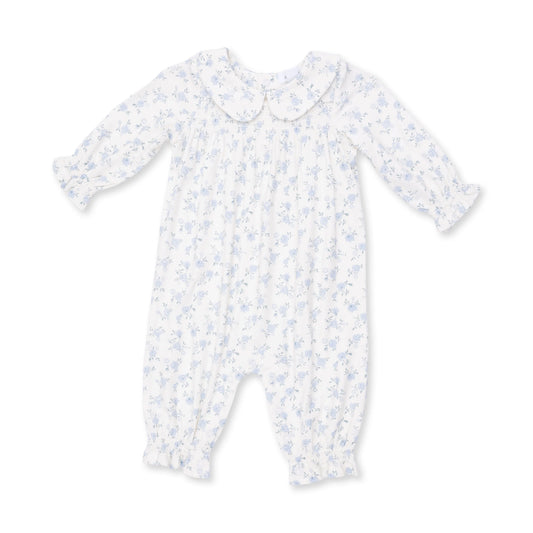 Angel Dear Rose Briar Smocked Romper