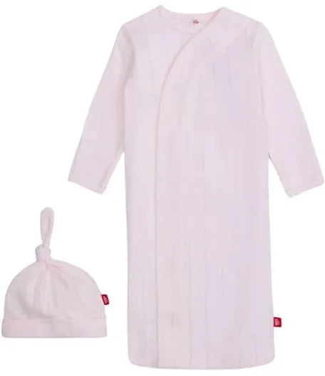 Magnetic Me Love Lines Pink Gown & Hat Set