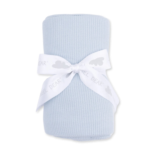 Angel Dear Baby Blue Swaddle Blanket