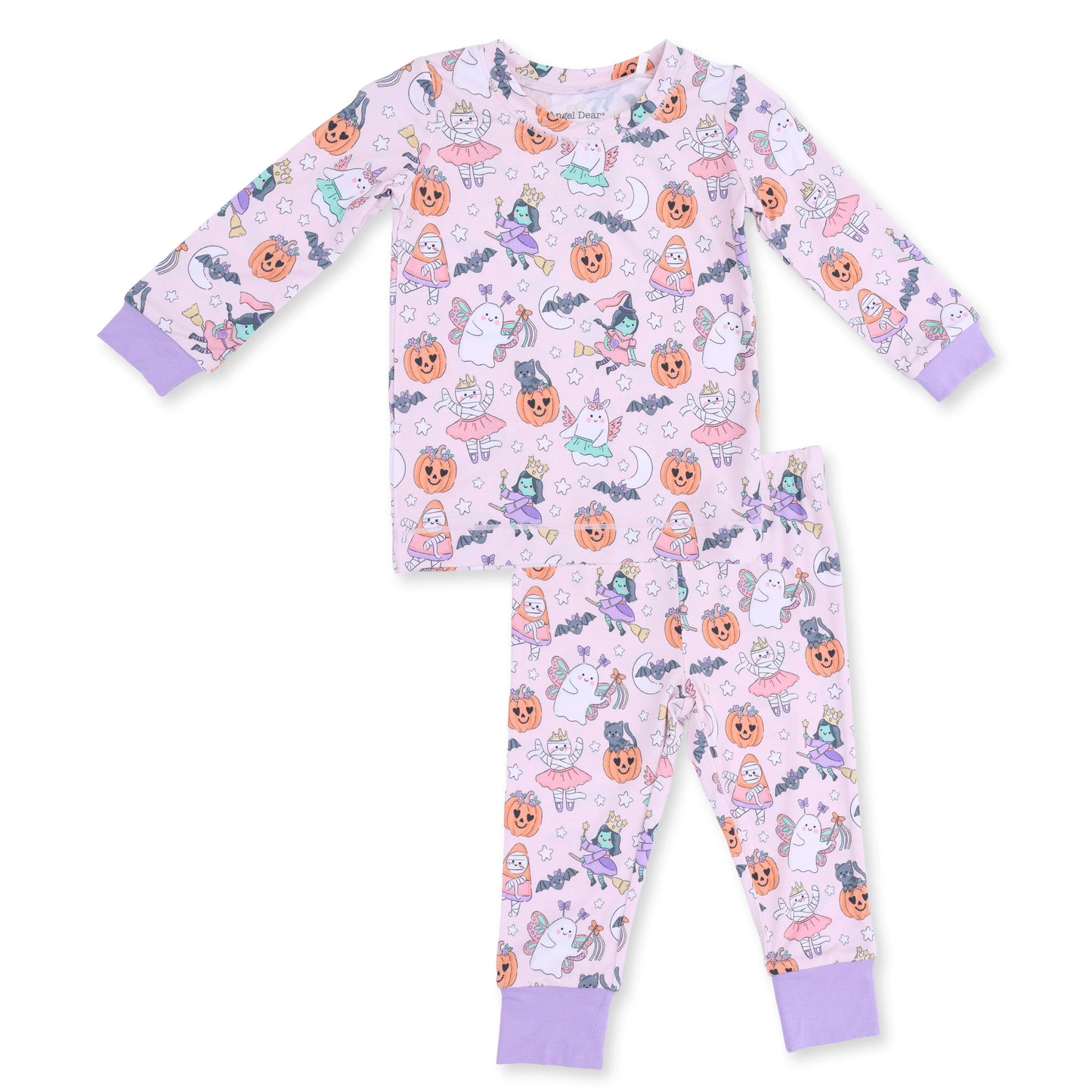 Angel Dear Pink Halloween Monster Loungewear Set