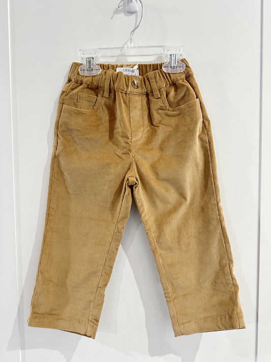 LuLu BeBe Camel Cord Pants