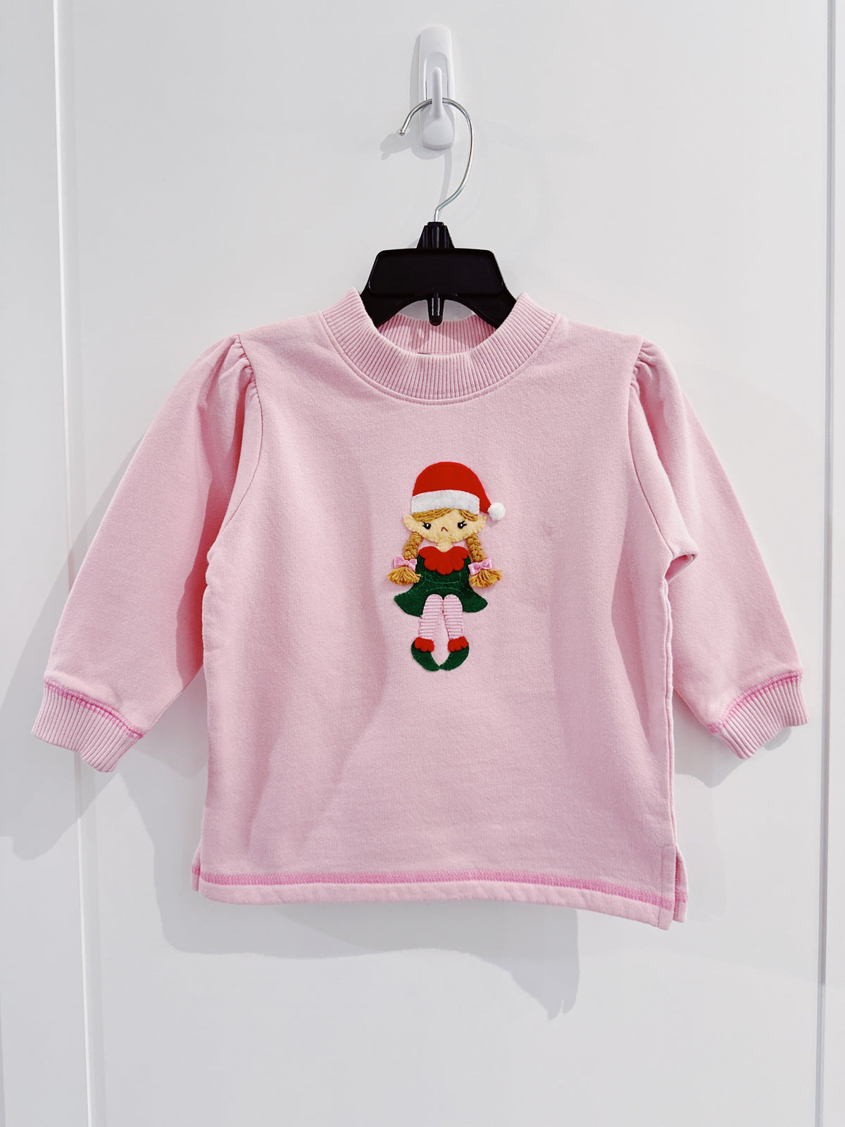 Lily Pads Girls Pink Elf Sweatshirt
