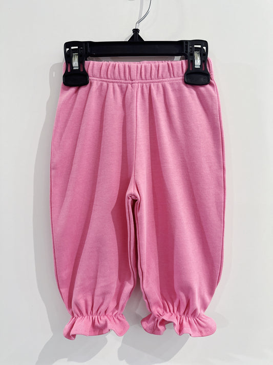 Lily Pads Girls Light Bubblegum Knit Bloomer Pant