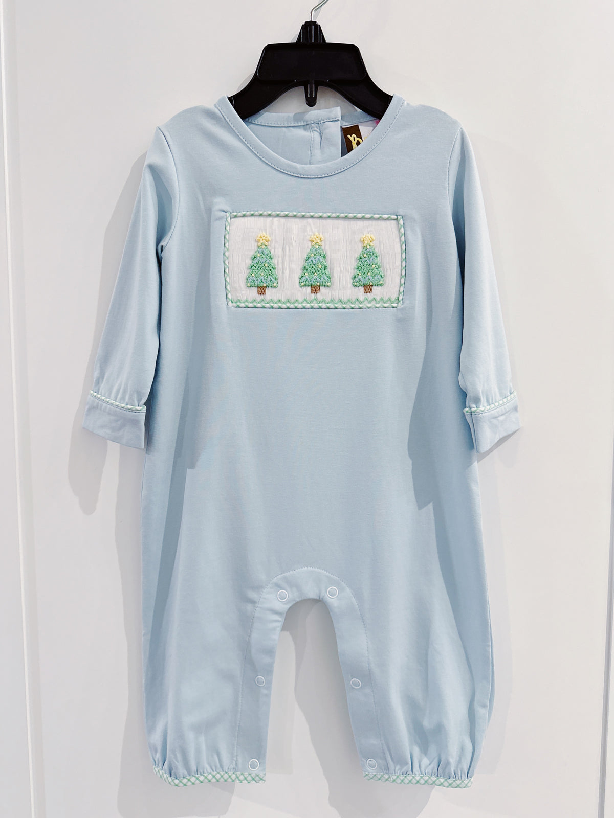 Banana Split O' Christmas Tree Boys Romper