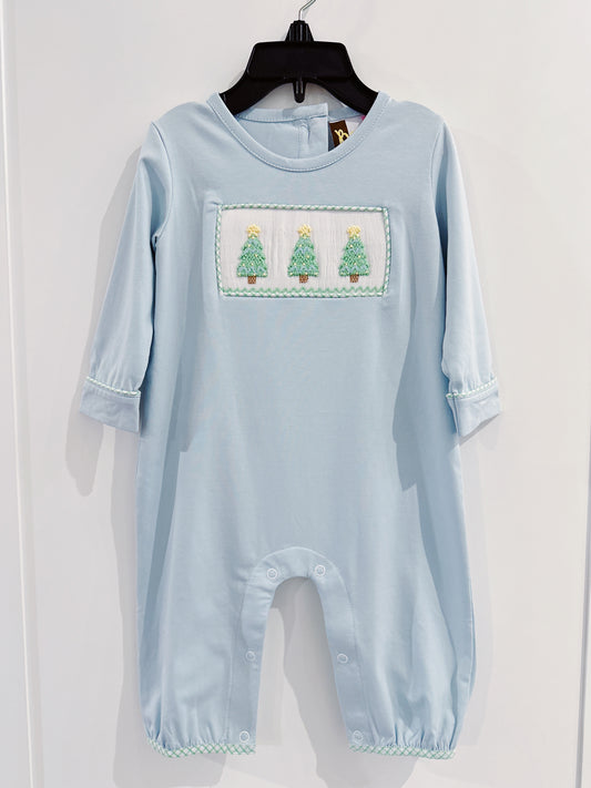 Banana Split O' Christmas Tree Boys Romper