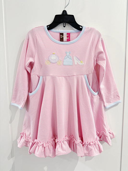 Banana Split Princess Applique Dress