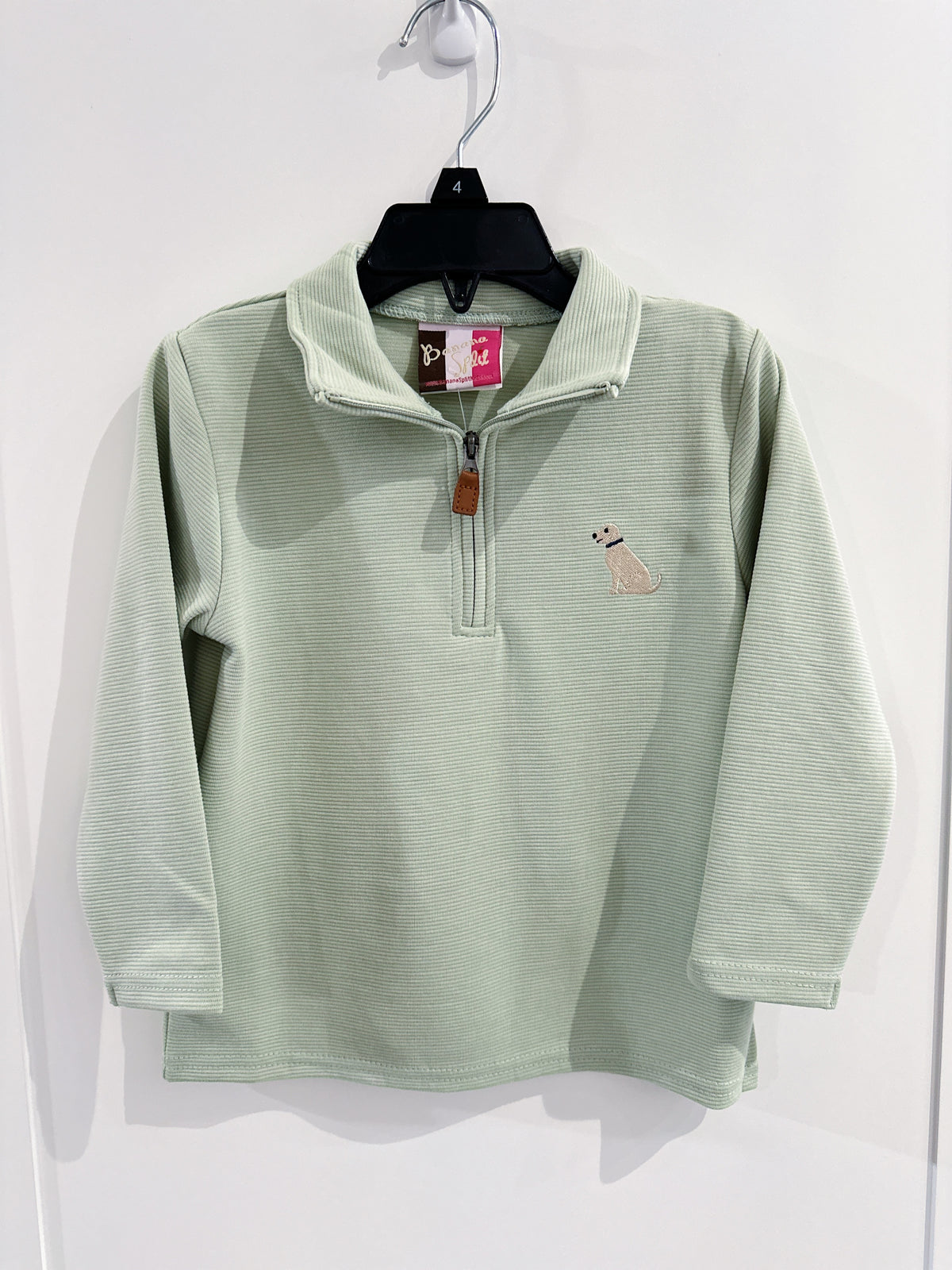 Banana Split Puppy 1/4 Zip Pullover