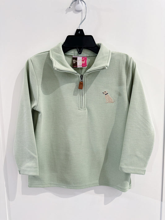 Banana Split Puppy 1/4 Zip Pullover