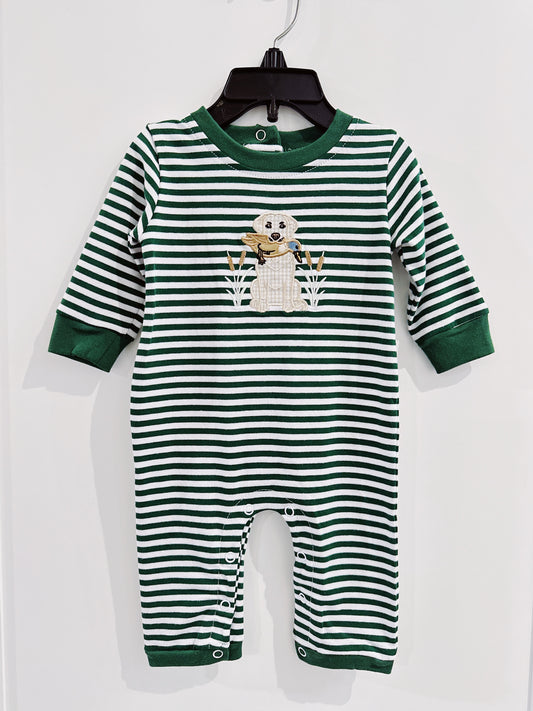 Banana Split Hunting Buddy Boys Romper