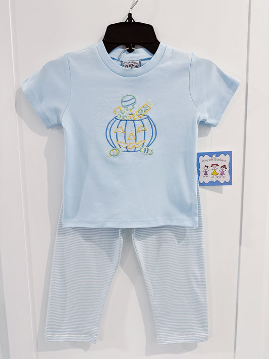 Three Sisters Trick or Treat Boys Pant Set