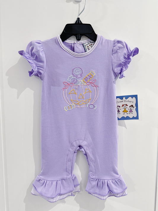 Three Sisters Trick or Treat Girls Romper