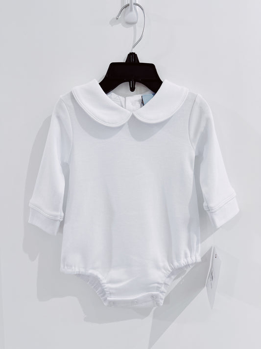 Three Sisters Girls White L/S Onesie