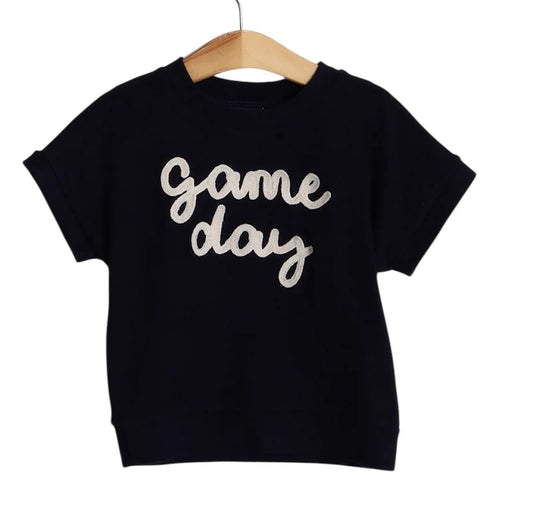 Emma Jean Navy Game Day Sweater