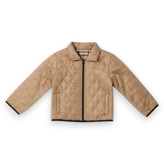 Millie Jay Brown Plaid Tucker Jacket