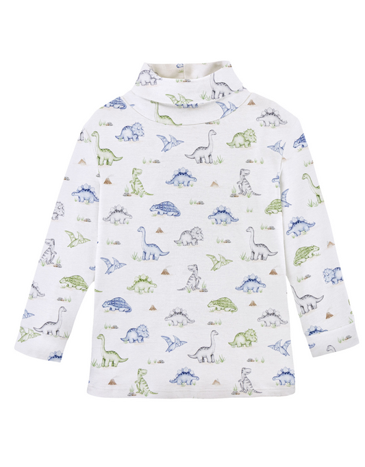 Baby Club Chic Cute Roars Pima Turtleneck