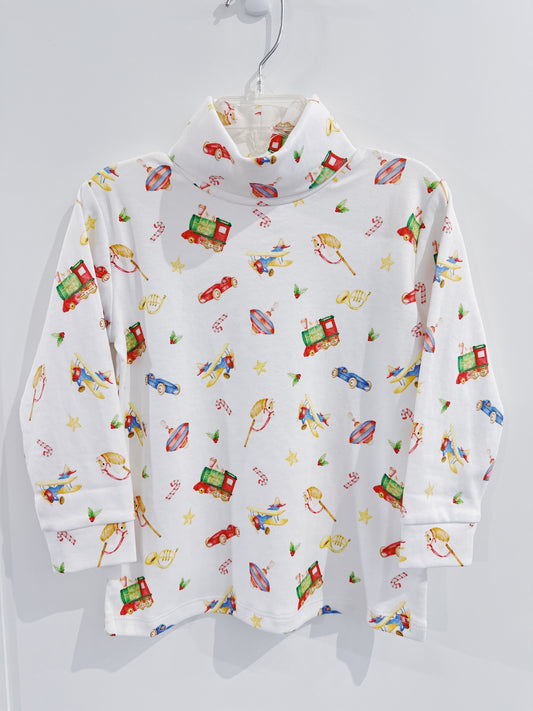 Baby Club Chic Holiday Heirlooms Pima Turtleneck