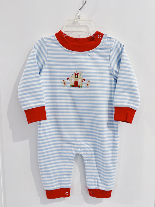 Ishtex Boys Gingerbread Romper