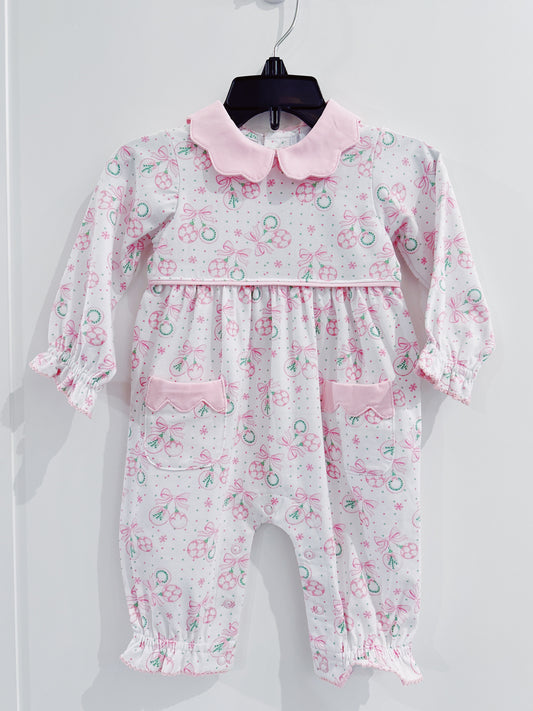 Ishtex Girls Ornament Romper