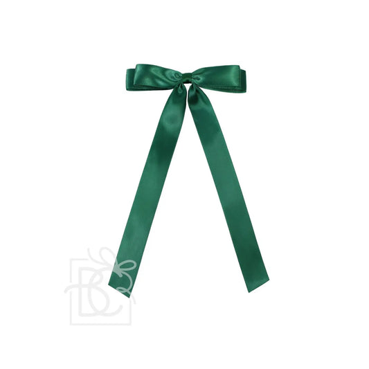 7/8" Satin Layered Tail Bow