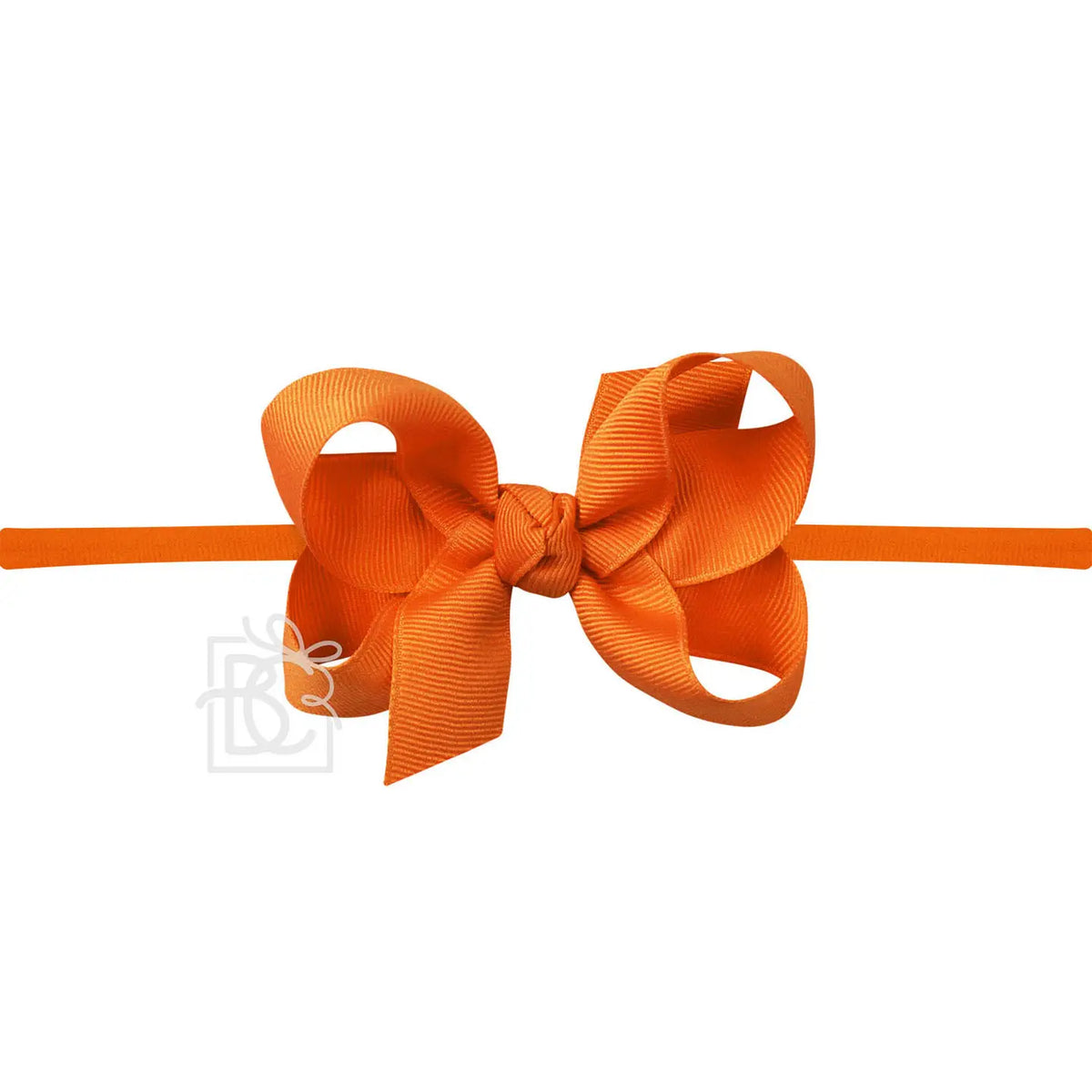 3.5" Medium Bow on 1/4" Pantyhose Headband