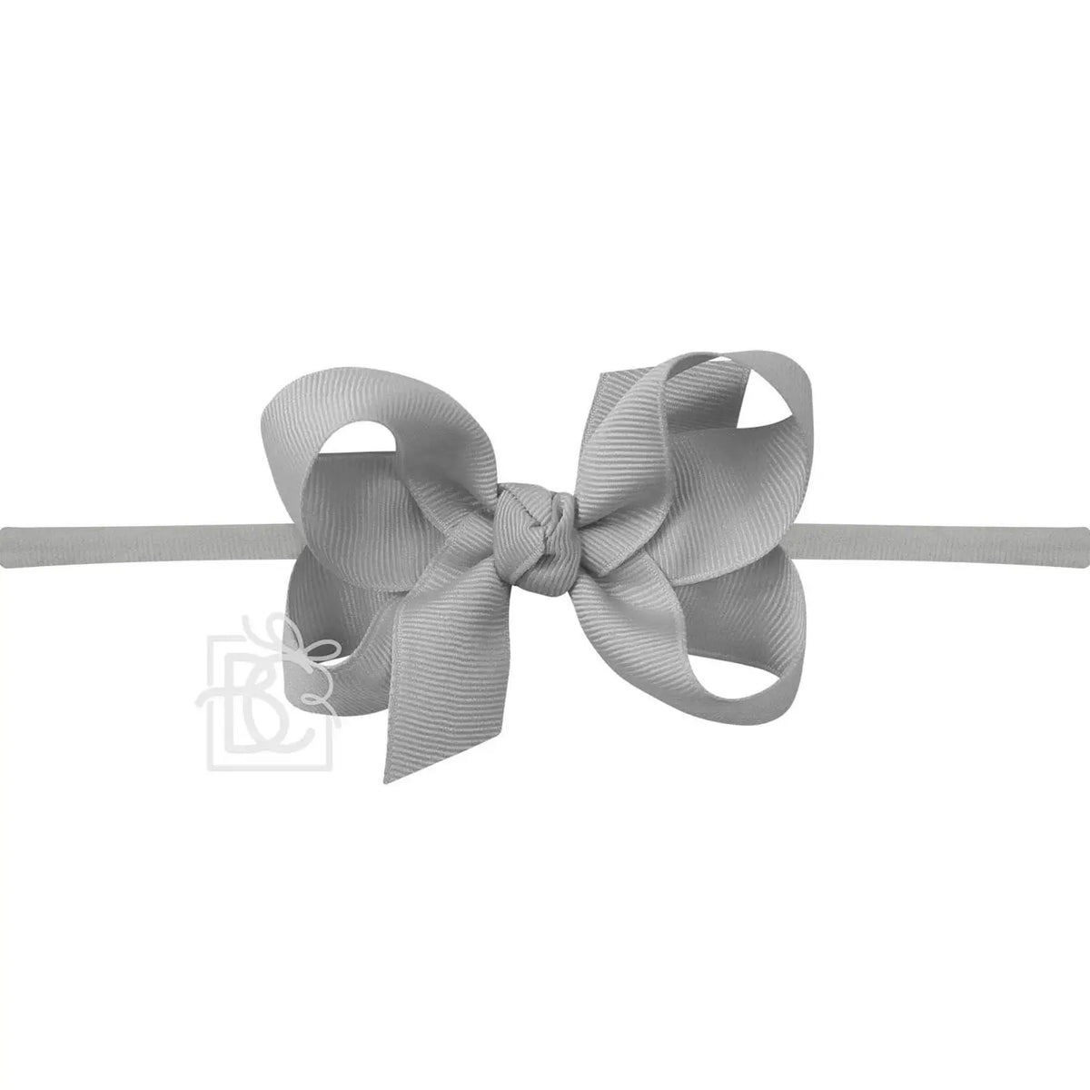 3.5" Medium Bow on 1/4" Pantyhose Headband